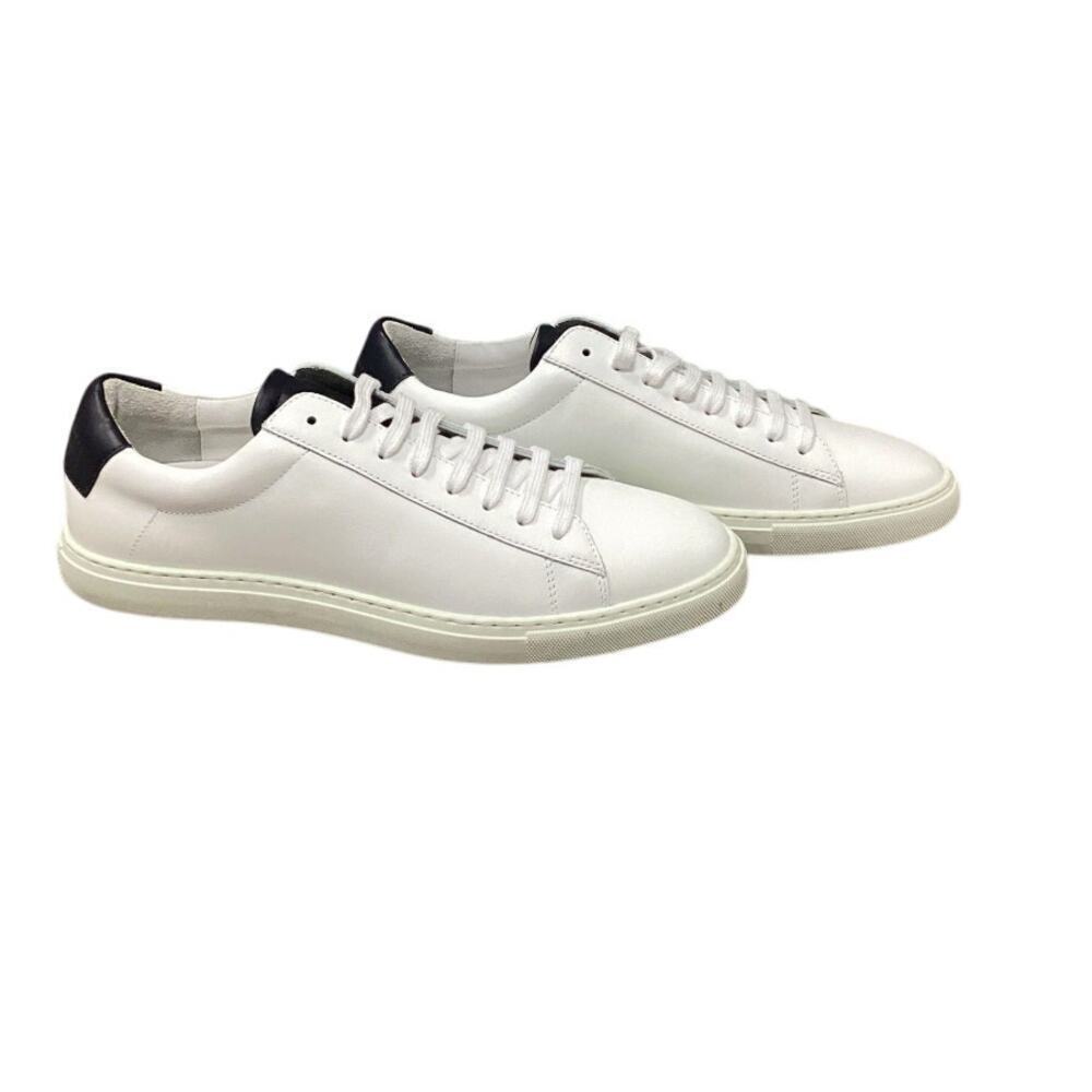 Oliver Cabell Low 1 White Leather Sneakers Sz 39 / US 6